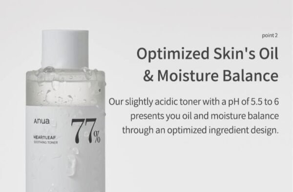 Anua Heartleaf 77% Soothing Toner I pH 5.5 Trouble Care - Image 2