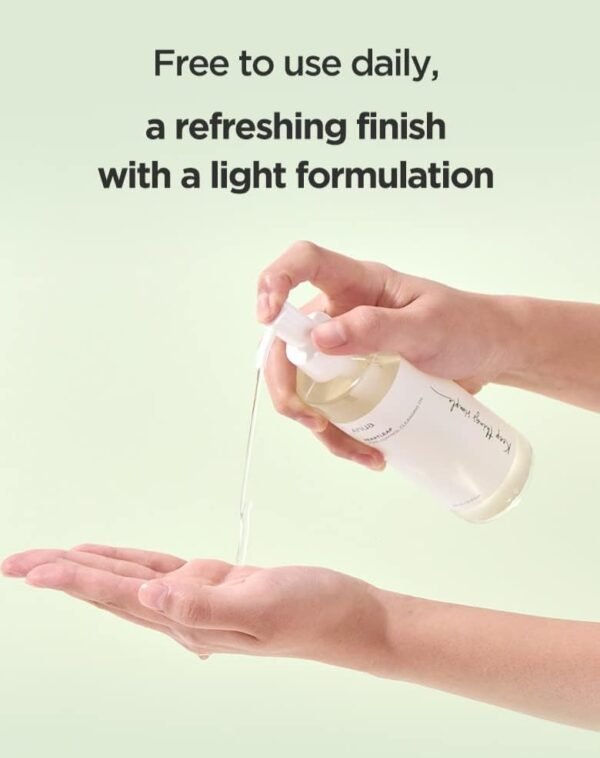 ANUA Heartleaf Pore Control Cleansing Oil Korean Facial Cleanser, - Image 3