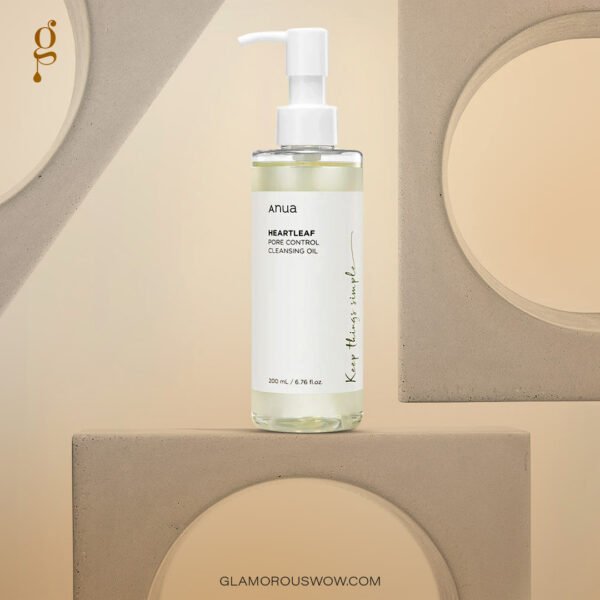 ANUA Heartleaf Pore Control Cleansing Oil Korean Facial Cleanser,